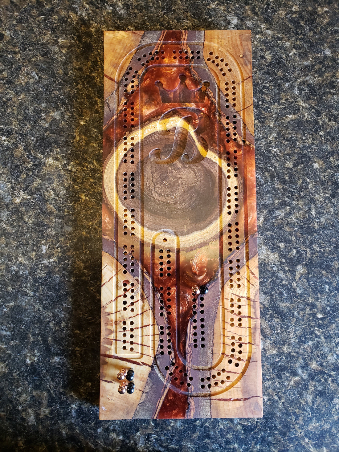 Epoxy & Wood Cribbage Boards